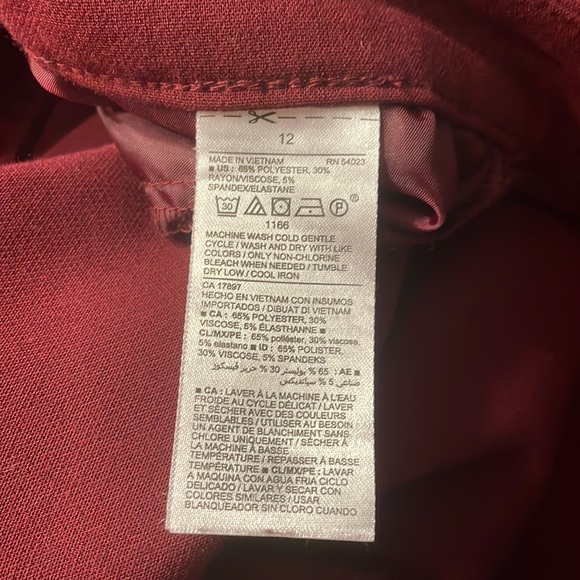 OLD NAVY SIDE STRIPE CROPPED WIDE LEG PANTS - Picture 6 of 6